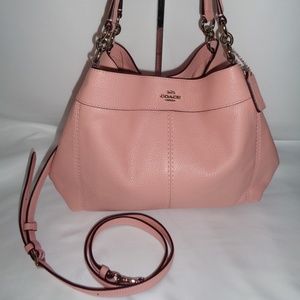 COACH F28992 PEBBLED LEATHER SM LEXY SHOULDER BAG